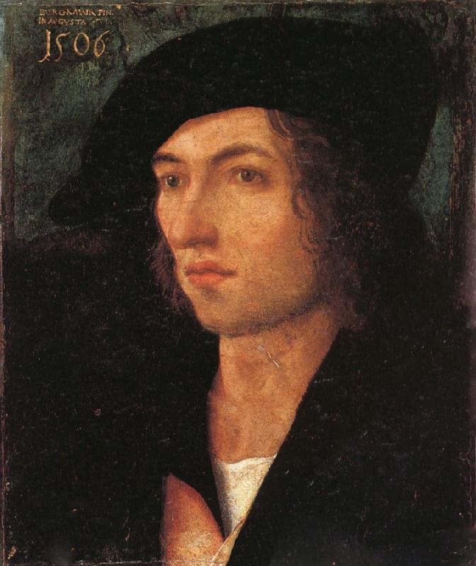 BURGKMAIR, Hans Portrait of a Man France oil painting art